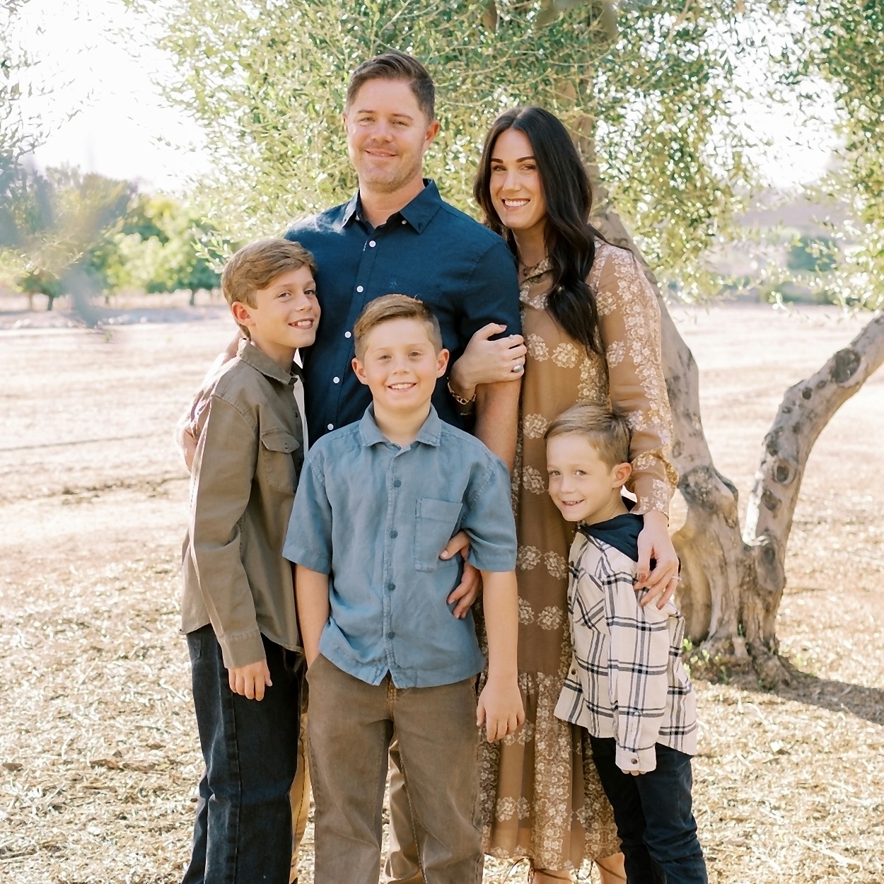 Chris Bowman and family