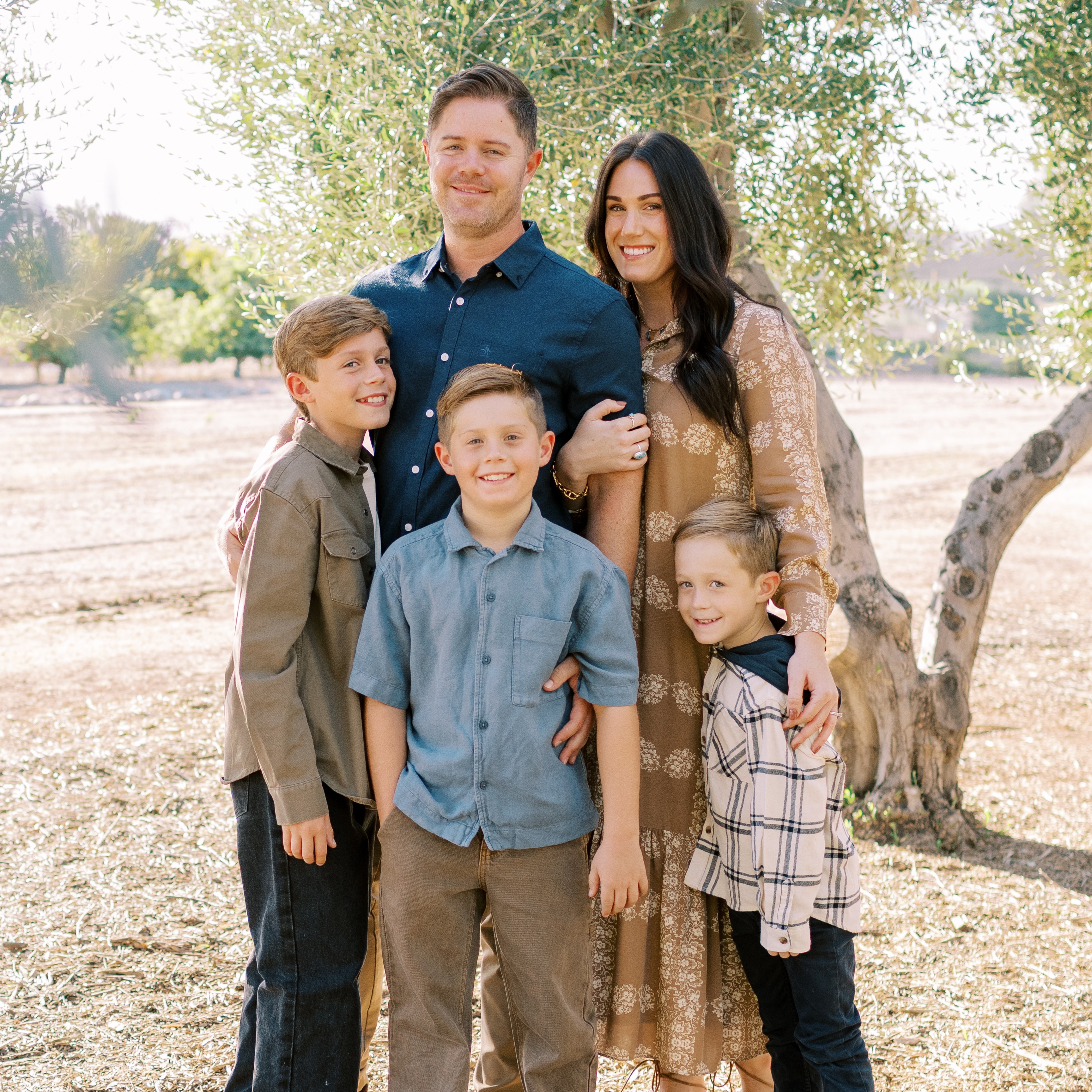 Chris Bowman and family